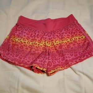 So athletic shorts
